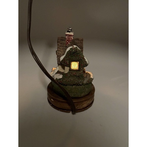 John Hopkins Village Lights Miniatures Lucy Lavenham's Cottage VTG 1987 Works - Picture 4 of 8